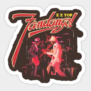 Fandango ZZ Top Sticker